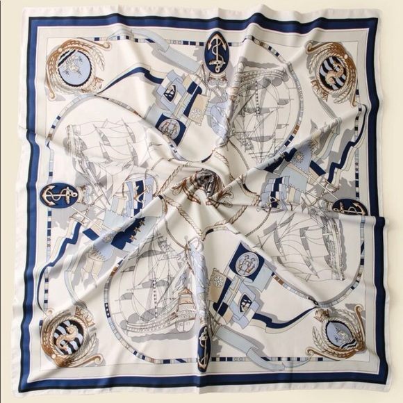 Haia Accessories Accessories - Summer silk scarf so beautiful, put it on the head or bags